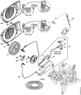 STIHL 4250-404-3502 Generator positie 2 technische tekening