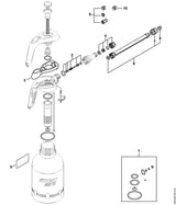 STIHL 4255-500-2901 Regelbolzen positie 2 technische tekening
