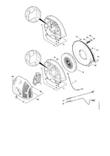 STIHL 4282-791-3100 Feder positie 12 technische tekening