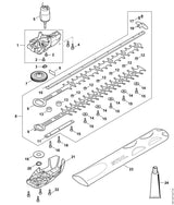 STIHL 4521-713-6702 Führung positie 10 technische tekening