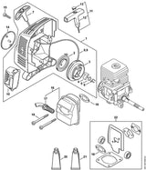 STIHL 0000-190-3405 Griff ElastoStart Ø 3 mm positie 11 technische tekening