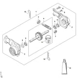 STIHL 0781-120-1004 Getriebefett 40 g positie 11 technische tekening