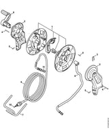 STIHL 4778-501-1700 Trommel positie 1 technische tekening