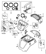 STIHL 4786-790-0300 Handgriff positie 4 technische tekening