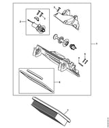 STIHL 9074-478-2314 Schraube IS-P3,5x18 positie 5 technische tekening