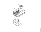 STIHL 4850-967-4000 Warnhinweis Piktogramm positie 3 technische tekening