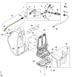 STIHL 9074-477-4123 Schraube IS-P5x16 positie 26 technische tekening