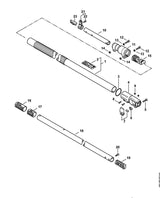 STIHL 9041-424-1380 Zylinderschraube DIN84-M6x35 A2-70 positie 5 technische tekening