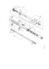STIHL 4859-740-3701 Klemmstück positie 13 technische tekening