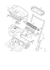 STIHL 4860-731-9300 Kehrlippe positie 5 technische tekening