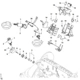 STIHL 9110-324-1260 Linsenschraube ISO7380-M6x12 positie 21 technische tekening