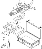 STIHL 4861-902-2600 Einlage ASA 85 positie 4 technische tekening