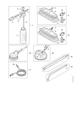 STIHL 4910-500-6310 Düse US positie 13 technische tekening