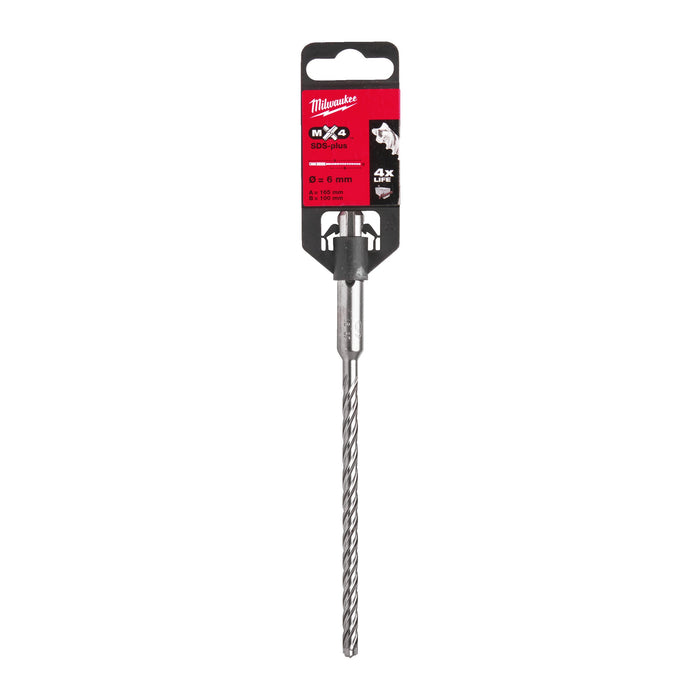 SDS-PLUS hamerboor MX4 6 x 160 mm