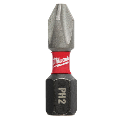 Milwaukee SHOCKWAVE™ IMPACT DUTY Schraubbits PH2 x 25 mm - 2 Stück