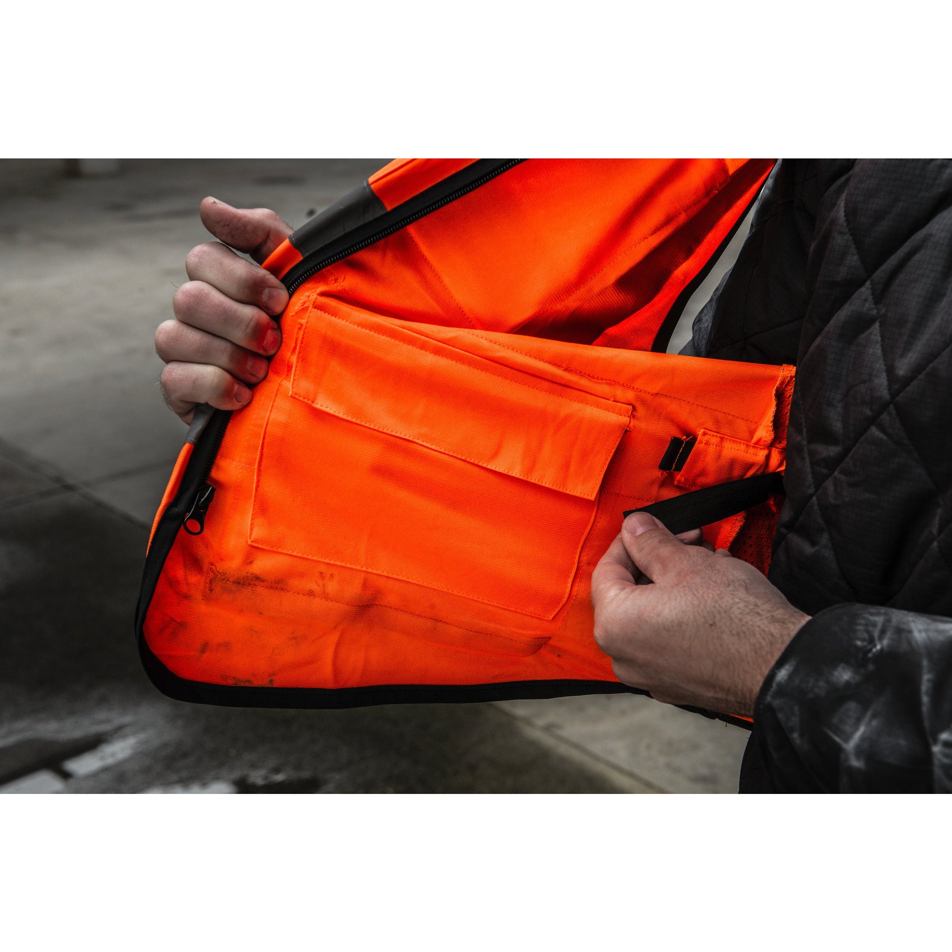 Milwaukee Premium High-Visibility Vest Orange - L/XL