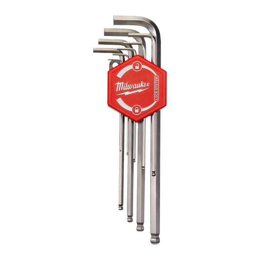 MILWAUKEE® Hex Key Inbusschlüsselset 9-teilig