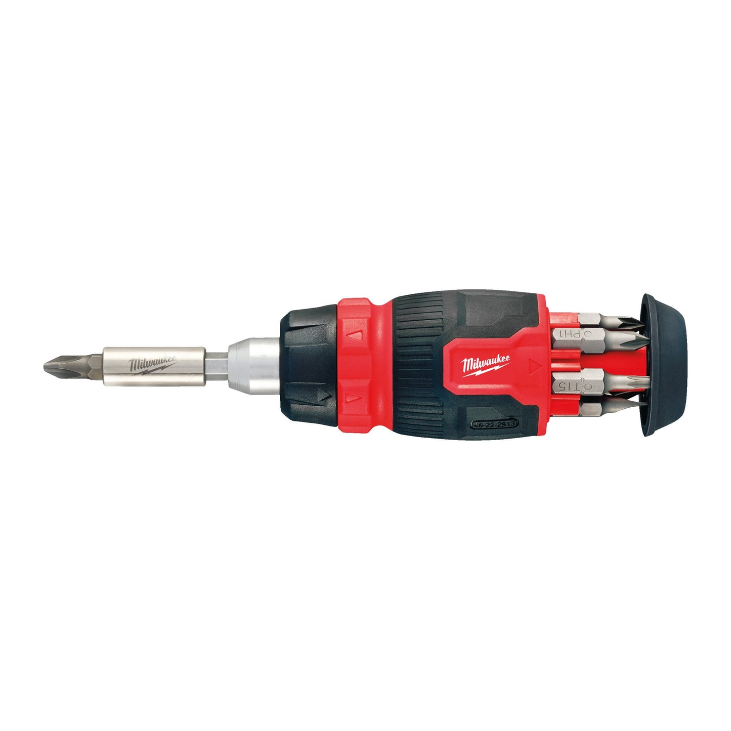 Milwaukee 8-in-1 Kompakter Ratschen-Multi-Bit-Schraubendreher