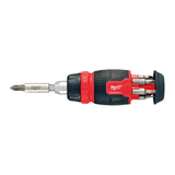 Milwaukee 8-in-1 Kompakter Ratschen-Multi-Bit-Schraubendreher