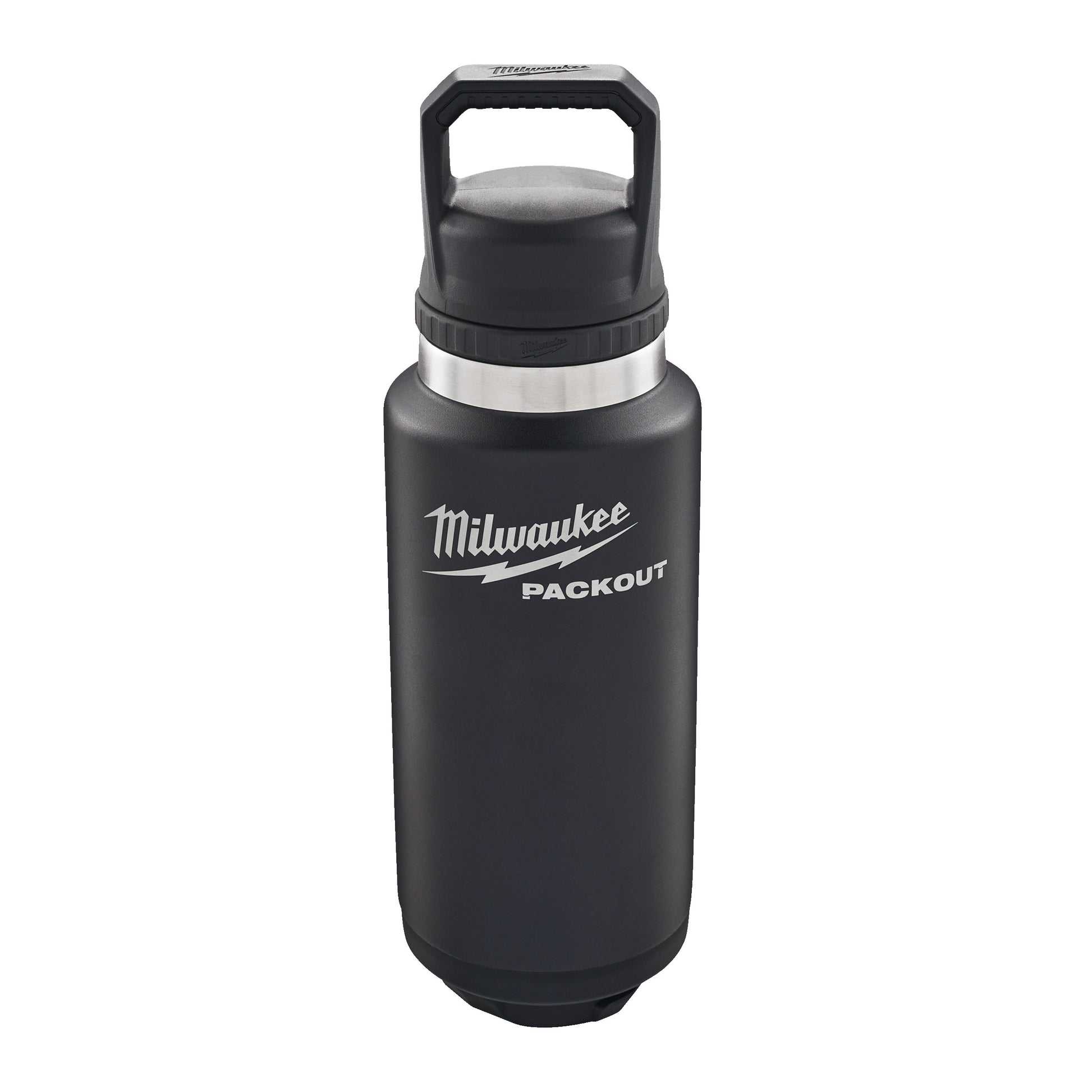 Milwaukee Packout Bottle 1065 ml Chug Lid Schwarz_kaisers_jetzt_2