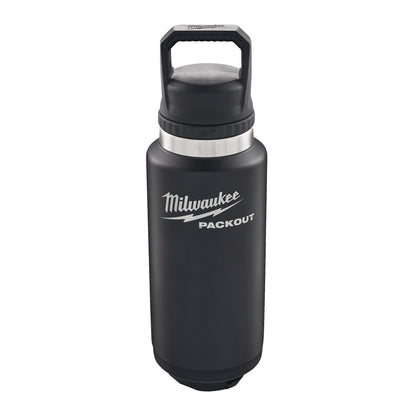 Milwaukee Packout Bottle 1065 ml Chug Lid Schwarz_kaisers_jetzt_2