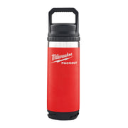 Milwaukee PACKOUT Flasche 532 ml Chug Deckel Rot