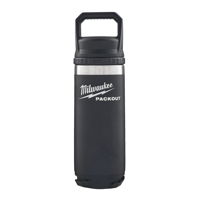 Milwaukee PACKOUT Flasche 532 ml Chug Lid Schwarz_kaisers_jetzt