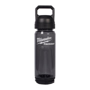 Milwaukee PACKOUT 740 ml Plastikflasche mit Chug-Deckel Schwarz