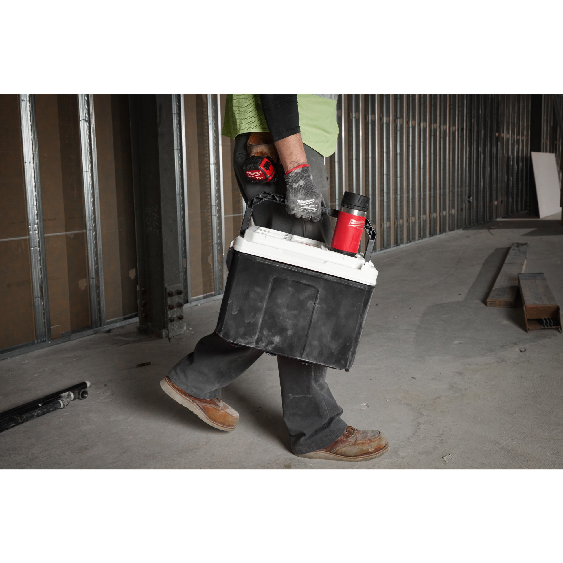 Milwaukee PACKOUT Flasche 355 ml Trinkverschluss Rot_kaisers_jetzt_5
