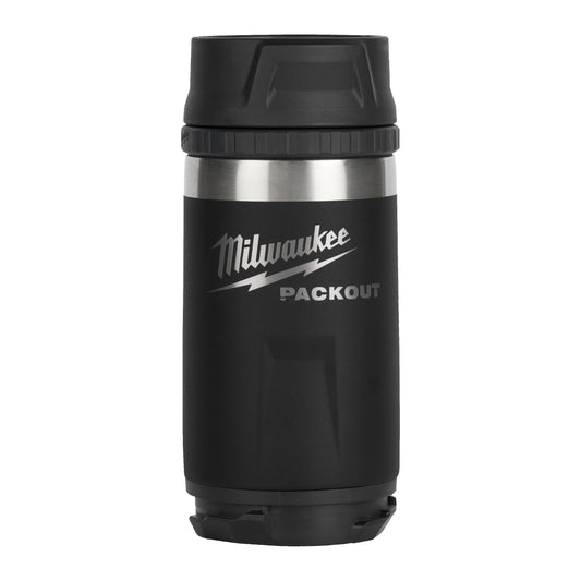 Milwaukee PACKOUT Flasche 355 ml Trinkverschluss Schwarz_kaisers_jetzt