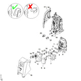STIHL 9645-945-7576 RDR N10,77x2,62-NBR60 positie 13 technische tekening