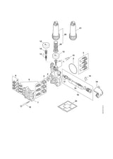 STIHL 4950-430-0505 Schalter RE 100 positie 19 technische tekening