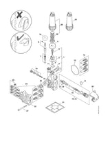 STIHL 4950-540-0100 Kolben positie 19 technische tekening