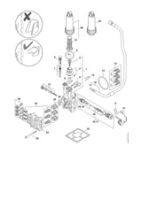 STIHL 4950-510-0300 Steuerkolben positie 17 technische tekening