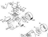 STIHL 5203-435-0805 Ausschalter positie 11 technische tekening