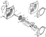 STIHL 1123-084-7802 Segment positie 4 technische tekening