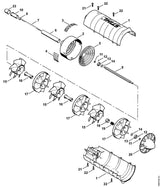 STIHL 9380-620-1360 Spannstift ISO8752-2,5x14 positie 12 technische tekening