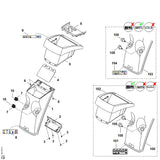 STIHL 6007-700-2301 Verschlussschraube positie 7 technische tekening