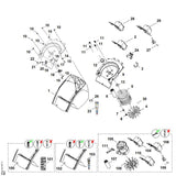 STIHL 0751-031-5004 Sicherung 13A positie 27 technische tekening