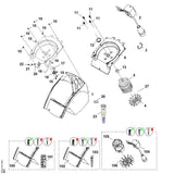 STIHL 6008-708-5700 Buchse positie 21 technische tekening