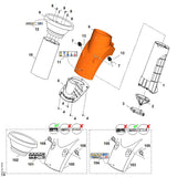 STIHL 6008-701-1610 Einsatz positie 5 technische tekening