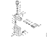 STIHL 4733-510-1001 Regelsicherheitsblock positie -1 technische tekening