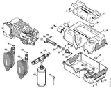 STIHL 9041-216-0950 Zylinderschraube DIN84-M5x10-5.8 positie 3 technische tekening