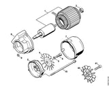 STIHL 4721-602-1100 Lagerdeckel positie 3 technische tekening