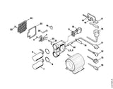 STIHL 9645-945-8123 RDR A 48x2,5-NBR70 positie 8 technische tekening