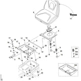 STIHL 9485-648-1750 Tellerfeder B25 positie 16 technische tekening