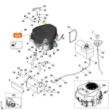 STIHL 9018-318-1951 Sechskantschraube M8x50 positie 20 technische tekening