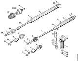 STIHL 4900-502-1035 Düse 2507 positie 25 technische tekening