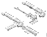 STIHL 4717-435-5900 Kabelbinder positie 35 technische tekening