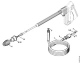 STIHL 4915-500-6305 Düse positie 5 technische tekening